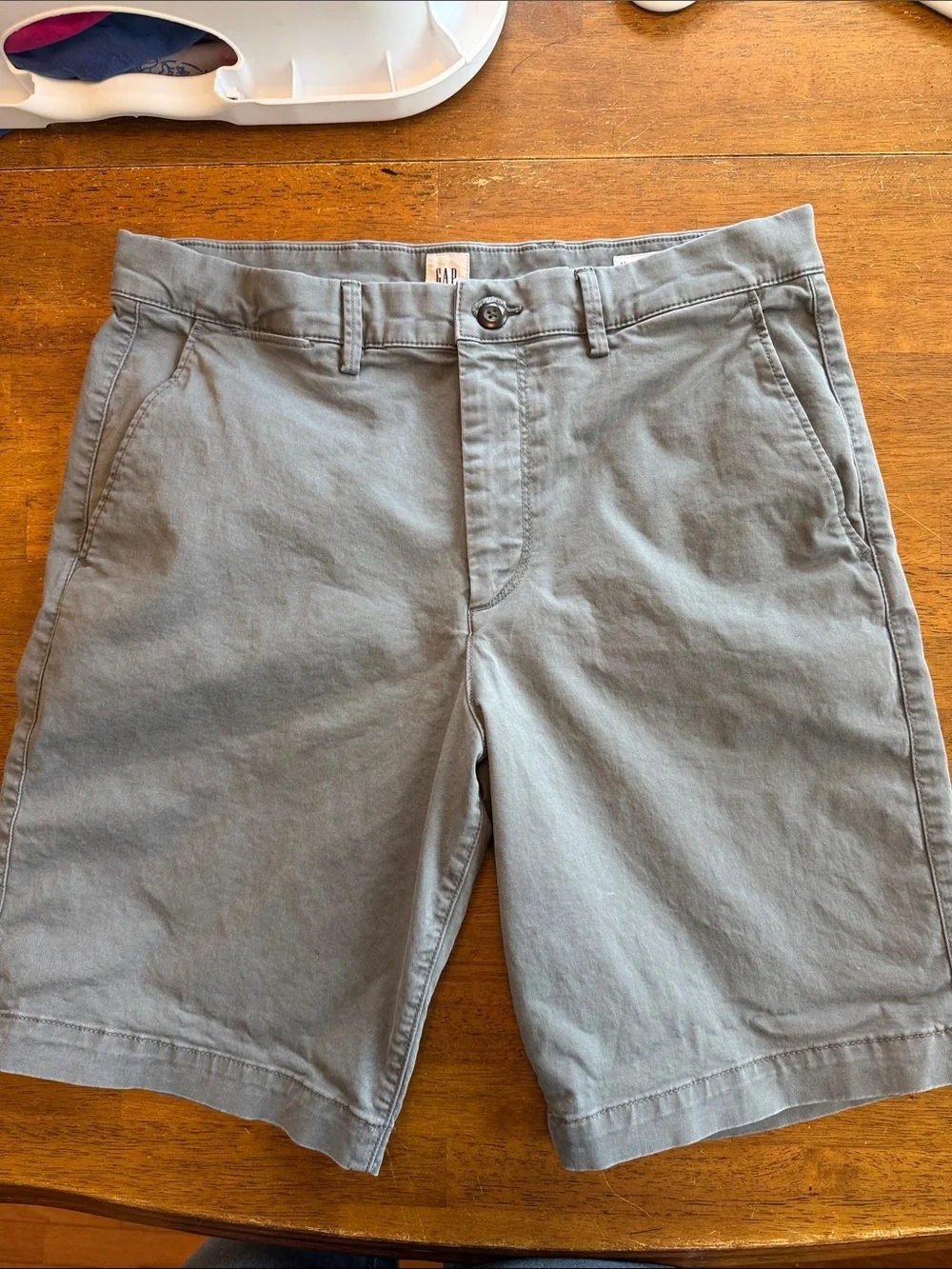 Men's Gray Casual Shorts